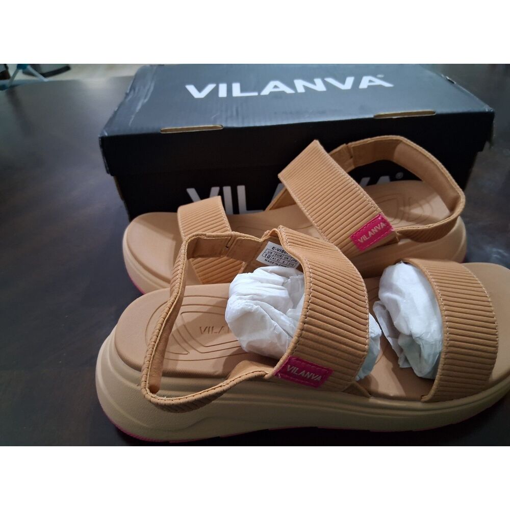 Platform Sandals With Arch Support - Picture 1 of 5